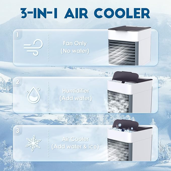 Humidifier Purifier Mini Cooler
