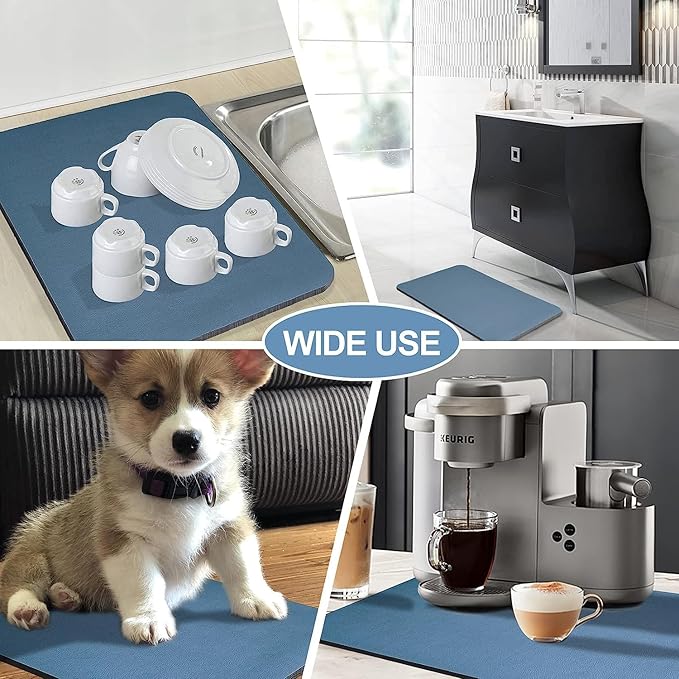 Drying mat Water Absorbent mats For kitchen